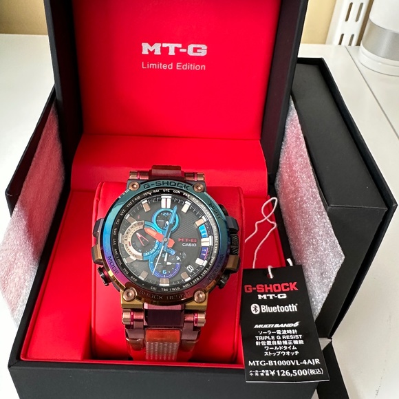 CASIO G-Shock MTG-B1000VL-4AJR Men's Watch - Picture 1 of 3